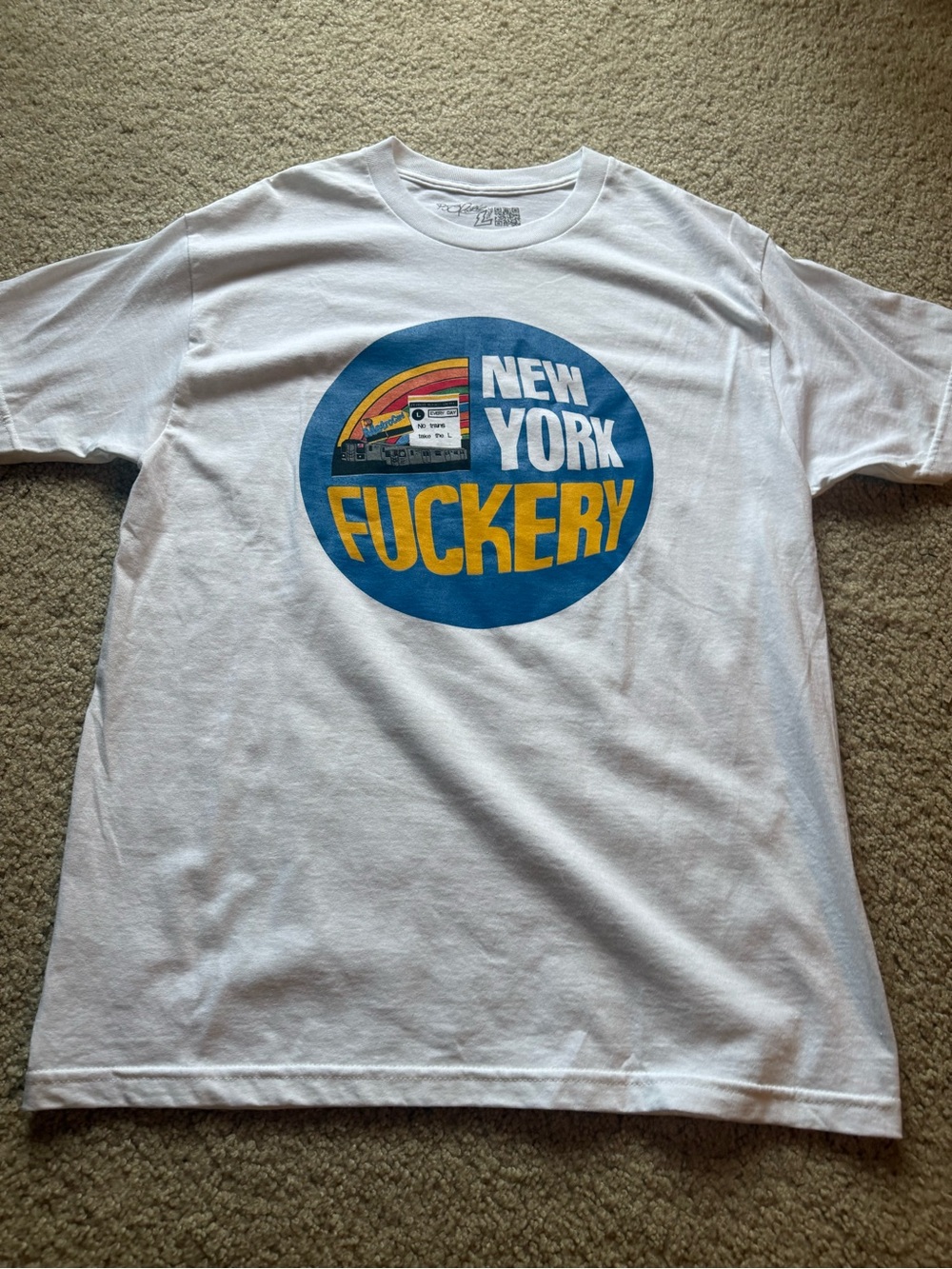 PJ ORourke New York F#ckery Tshirt Large